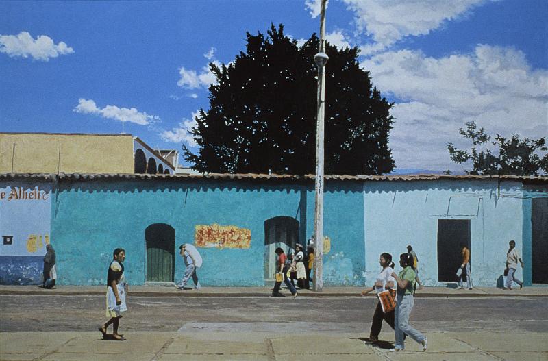 Oaxaquenos Walking 85 42x64.jpg